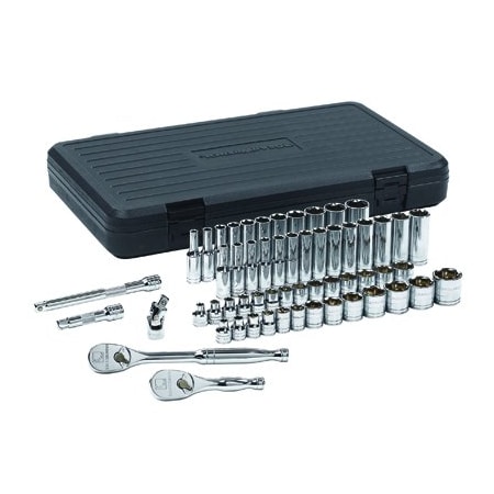 Gearwrench SKT SET 3/8" DR 6PT SAE/MET STD/DP 57 P GWR80550